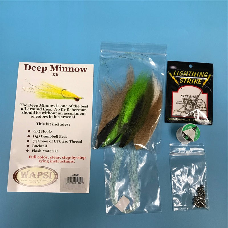 Wapsi Deep Minnow Fly Tying Kit - The Trout Spot