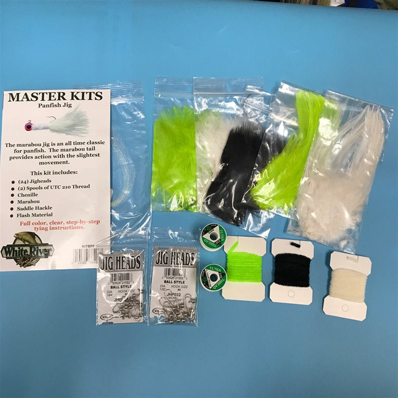 Wapsi Panfish Jig Flytying Kit - The Trout Spot