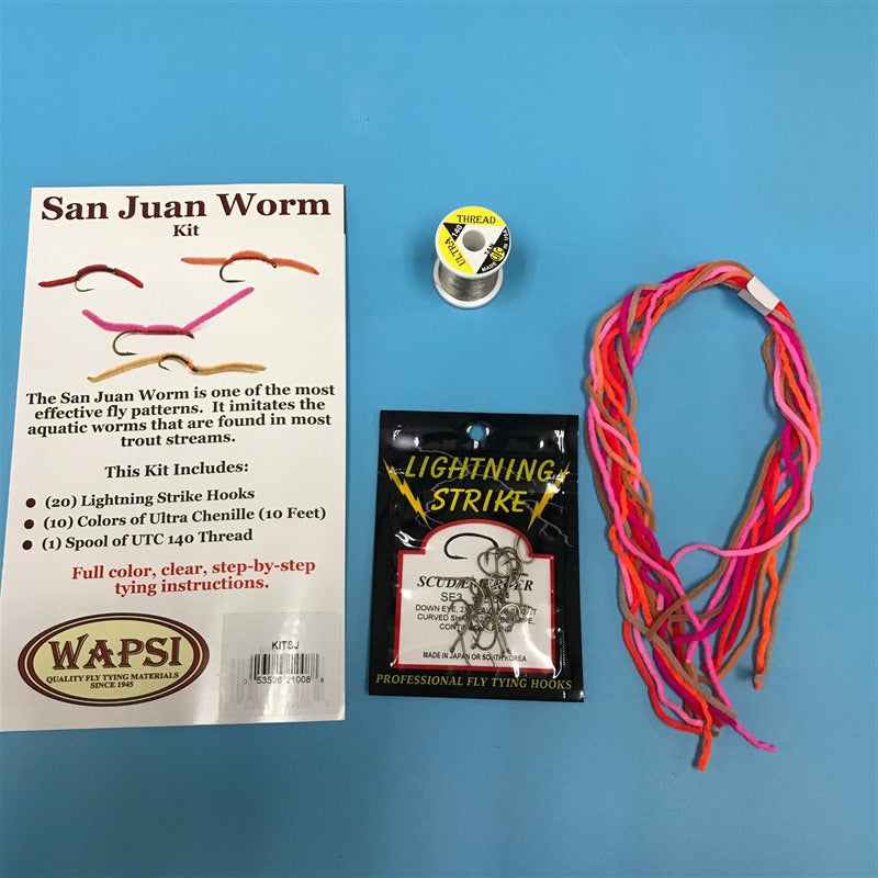 Wapsi San Juan Worm Flytying Kit - The Trout Spot