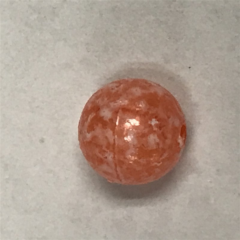 UV2 fusion Blood Drop Orange Pearl Egg Bead - The Trout Spot