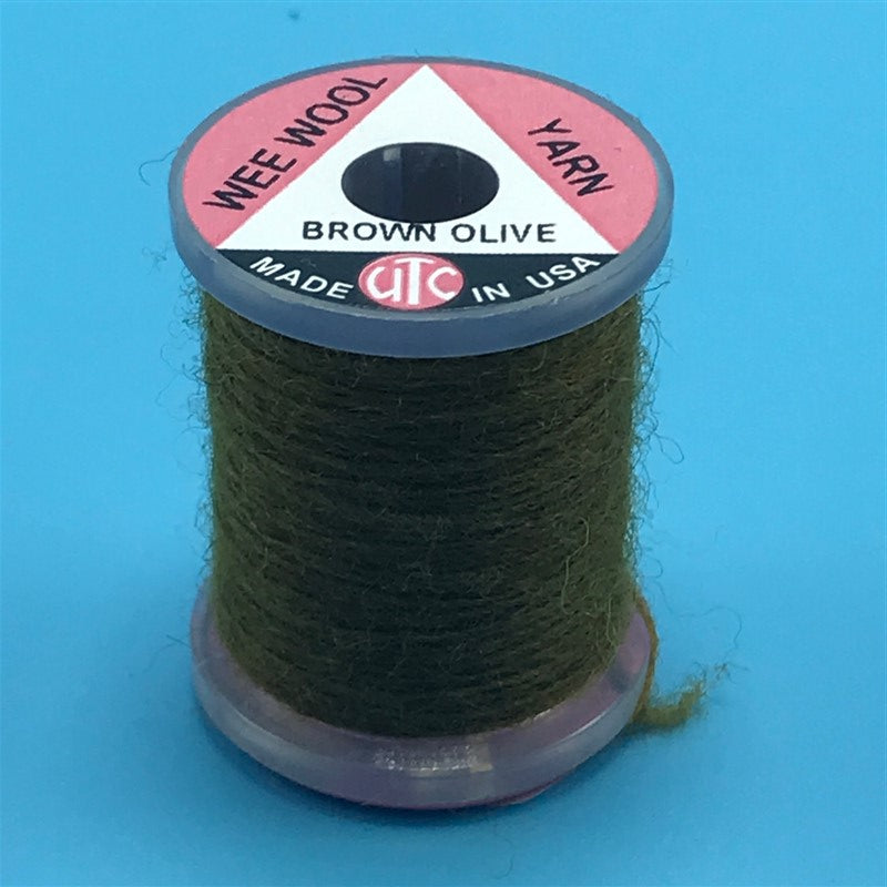 Wee Wool Yarn - Brown Olive - The Trout Spot