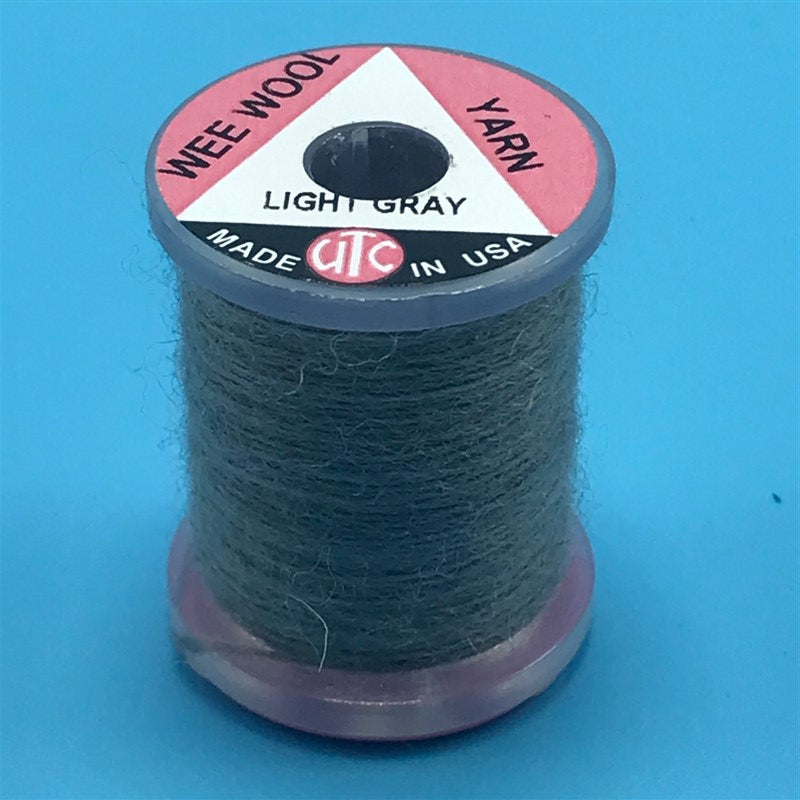 Wee Wool Yarn - Light Gray - The Trout Spot