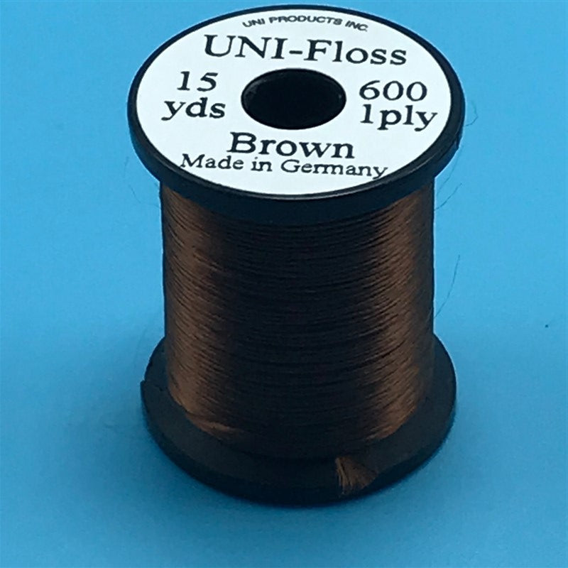 Uni Single Strand Super Floss Brown - The Trout Spot