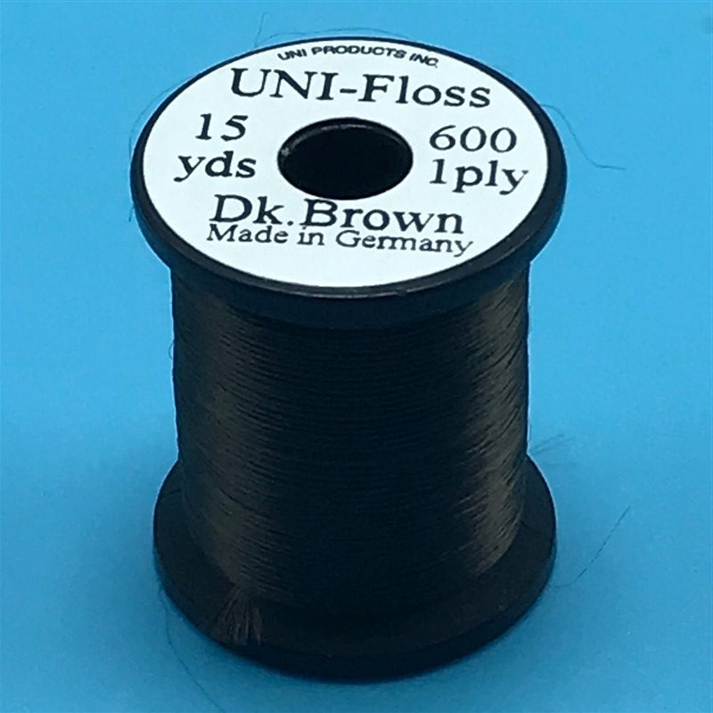 Uni Single Strand Super Floss Dark Brown - The Trout Spot