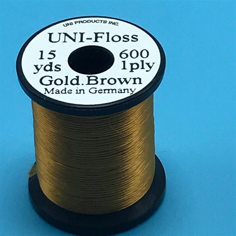 Uni Single Strand Super Floss  Golden Brown - The Trout Spot