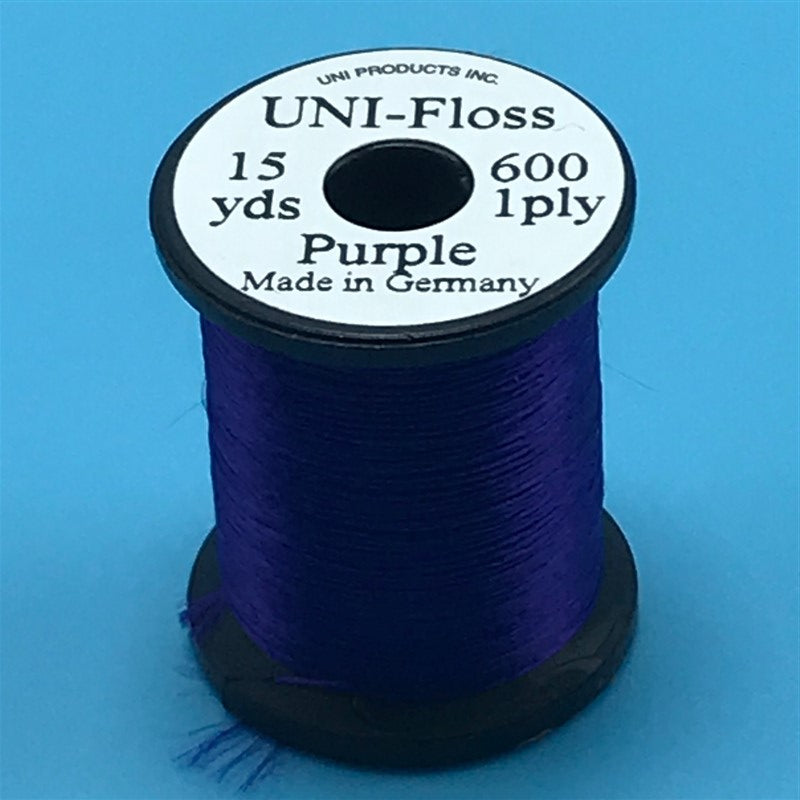 Uni Single Strand Super Floss  Purple - The Trout Spot