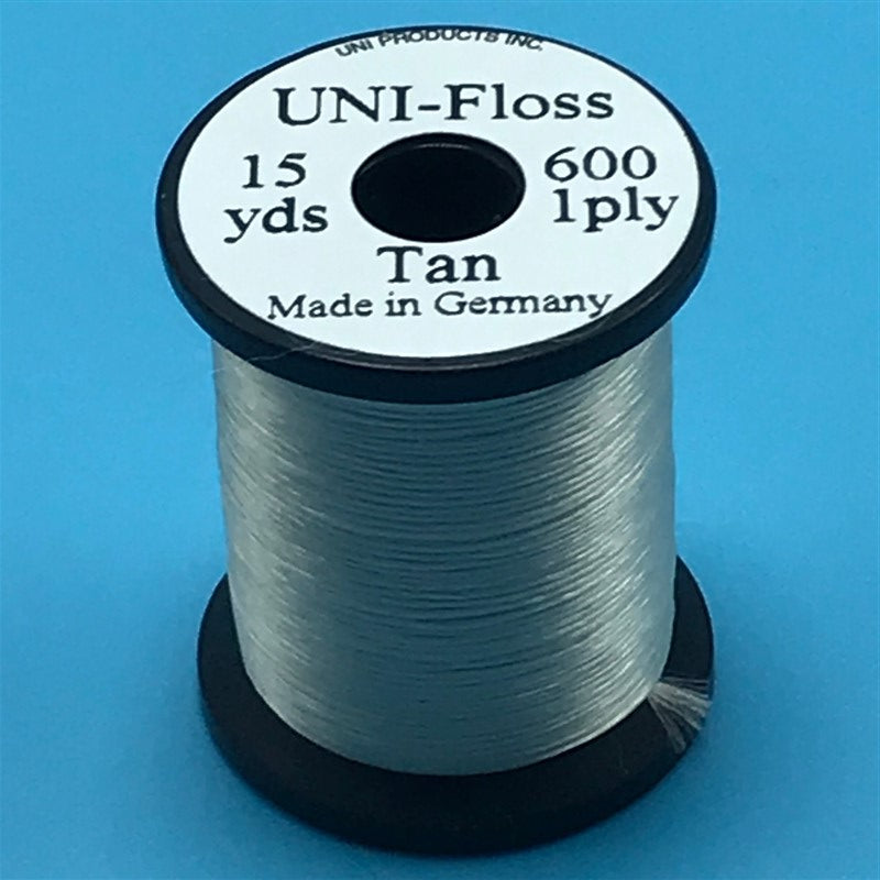 Uni Single Strand Super Floss  Tan - The Trout Spot