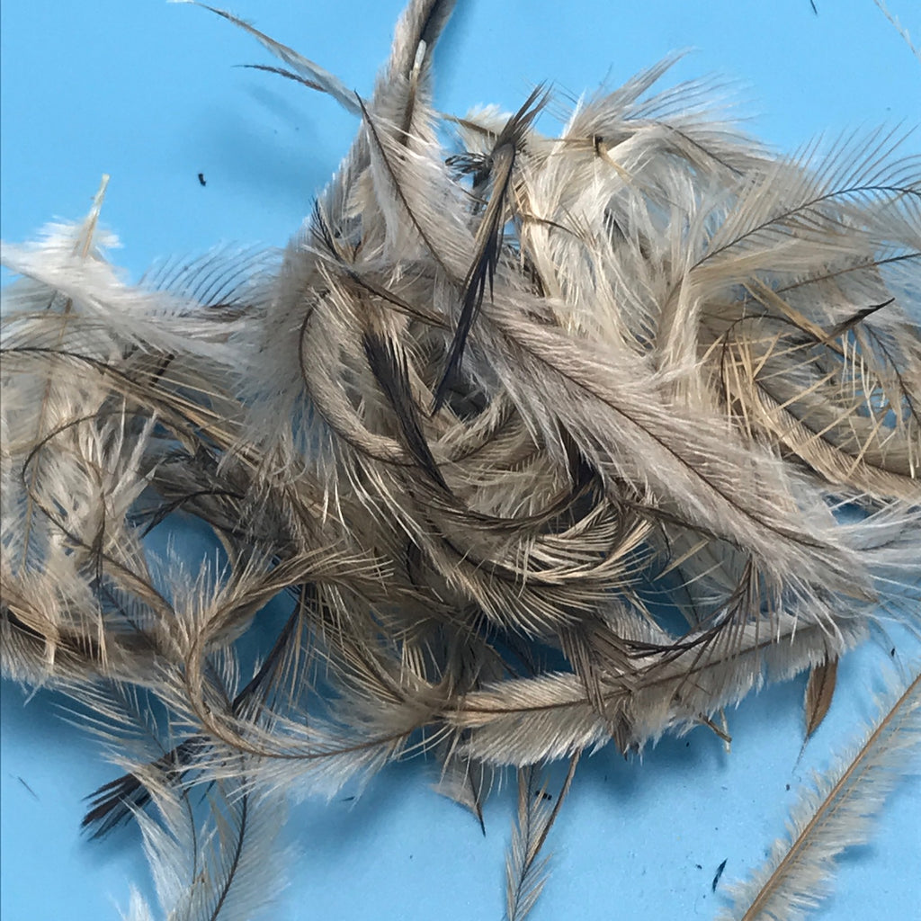 Emu Feathers UV Natural Tan Grey - The Trout Spot