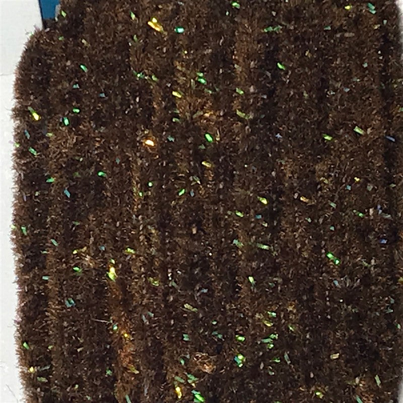 Wapsi Wooly Bugger Antron Chenille Medium Brown - The Trout Spot