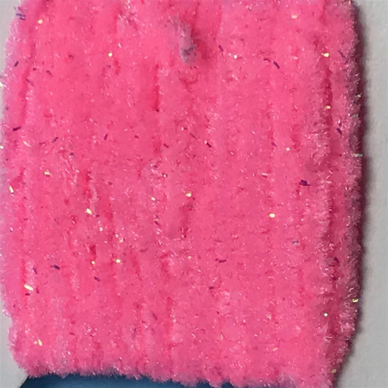 Wapsi Wooly Bugger Antron Chenille Flourescent Pink - The Trout Spot