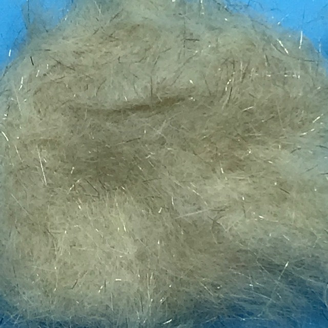 Hareline Squirrel Hair Dubbing Bleached - The Trout Spot