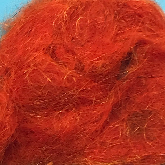 Hareline Squirrel Hair Dubbing Crawfish Orange- The Trout Spot