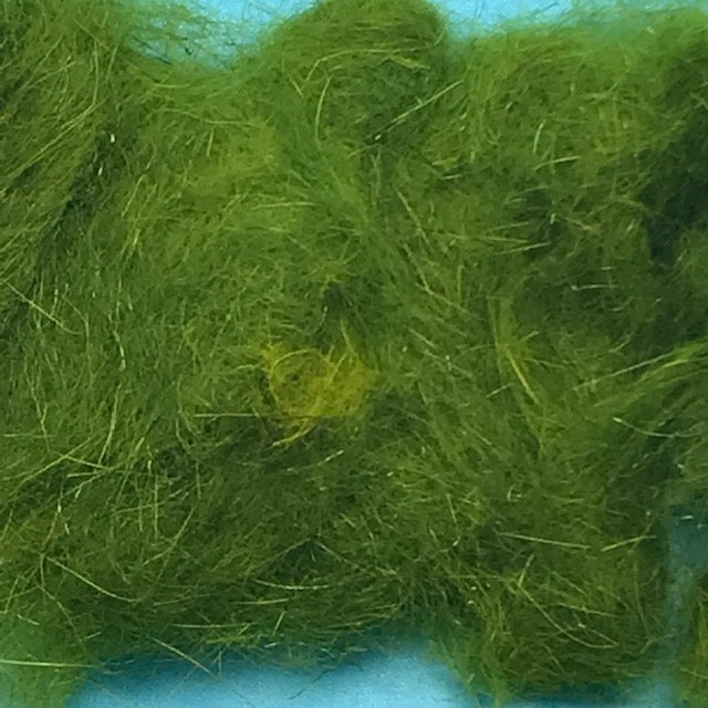Hareline Squirrel Hair Dubbing Olive - The Trout Spot