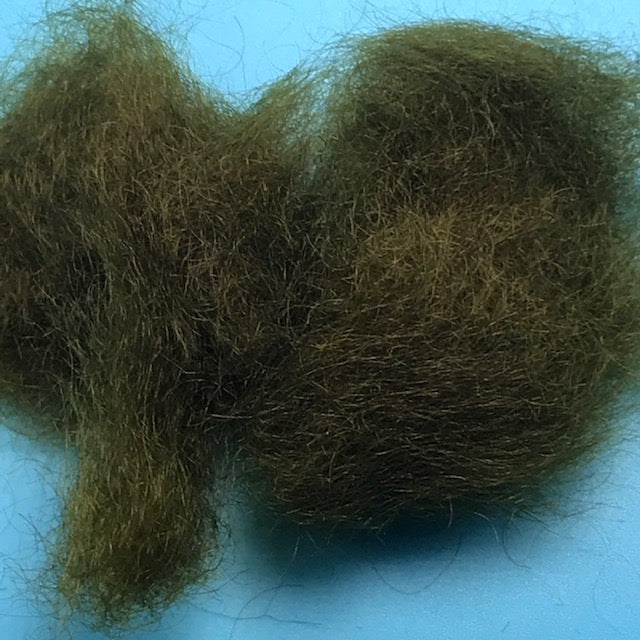 Jay Fair Eagle Fly Fishing Seal Sub Dubbing Brown Olive - The Trout Spot