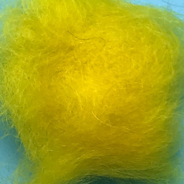 Jay Fair Eagle Fly Fishing Seal Sub Dubbing Yellow - The Trout Spot