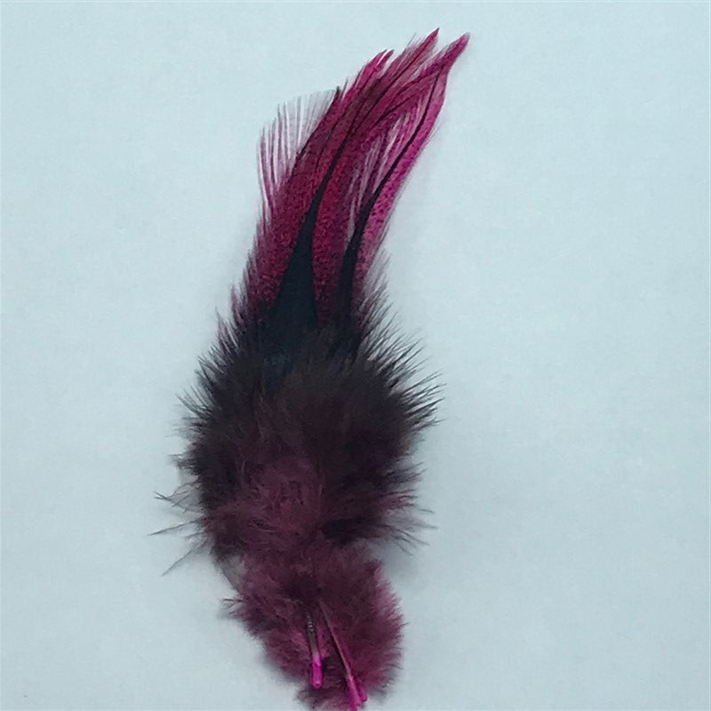UV2 Coq de Leon Perdigon Fire Tail Feathers FL Hot Pink - The Trout Spot