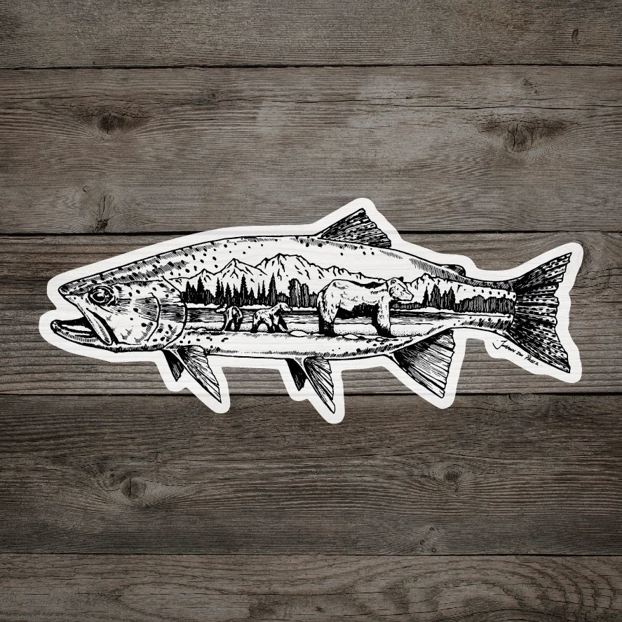 Fly Fishing Decals & Stickers