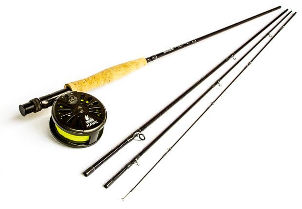 Timber Hawk Combo Fly Fishing Rod & Reel Kit