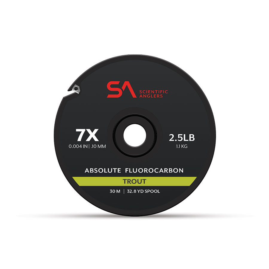 Absolute Trout Flourocarbon Tippet 30M Spool - The Trout Spot