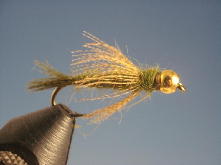 Beadhead Birds Nest Olive - The Trout Spot