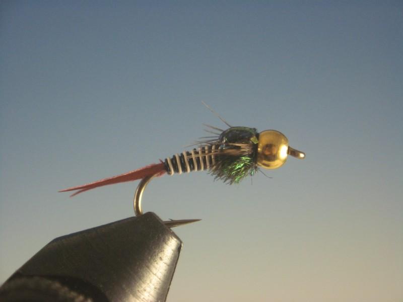 Beadhead Copper John Zebra - The Trout Spot