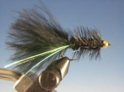 Beadhead Flash A Bugger Black - The Trout Spot