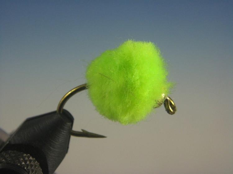 Beadhead Glo Bug Flourescent Chartreuse - The Trout Spot