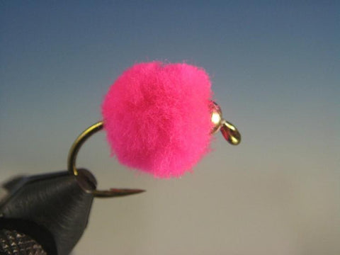 Beadhead Glo Bug Pink - The Trout Spot
