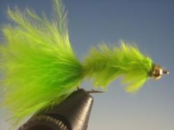 Beadhead Micro Bugger Chartreuse - The Trout Spot