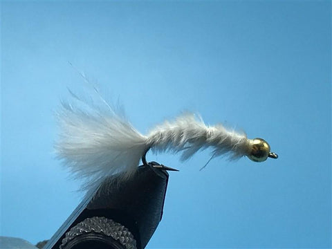 Beadhead Micro Bugger White - The Trout Spot