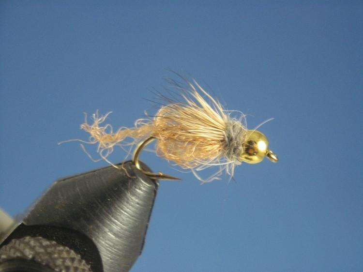 Beadhead Sparkle Pupa Tan - The Trout Spot