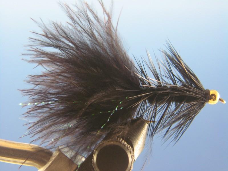 Beadhead Wooly Bugger Black - The Trout Spot