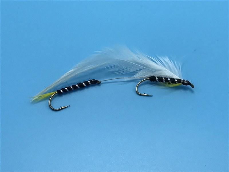 Black Ghost Tandem Streamer Fly - The Trout Spot
