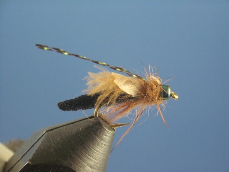 Boname's Rocky Mountain Caddis Emerger Black - The Trout Spot