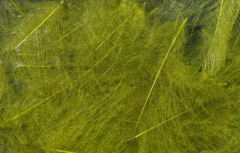 Hareline Dubbin Cul De Canard Olive - The Trout Spot