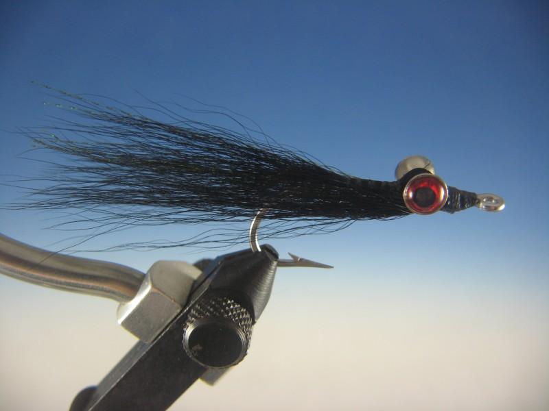 Clouser Minnow Black - The Trout Spot