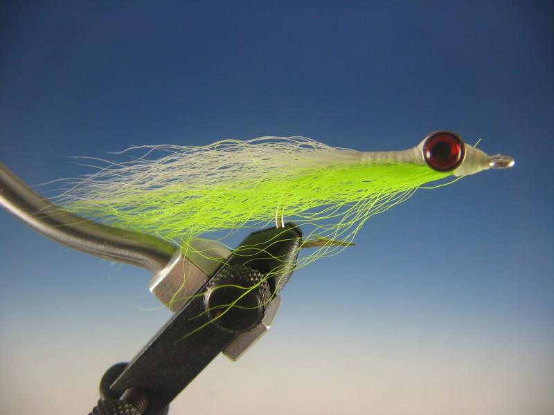 Clouser Minnow Chartreuse and White - The Trout Spot