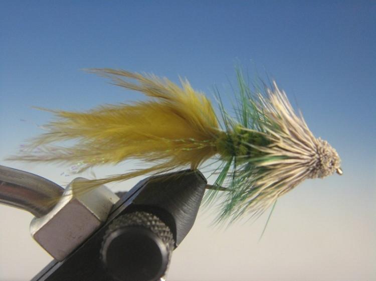 Fair Isle Bow River Bugger Olive - The Trout Spot