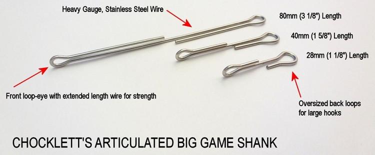 Fish-Skull Chocklett's Articulated Big Game Shank - The Trout Spot