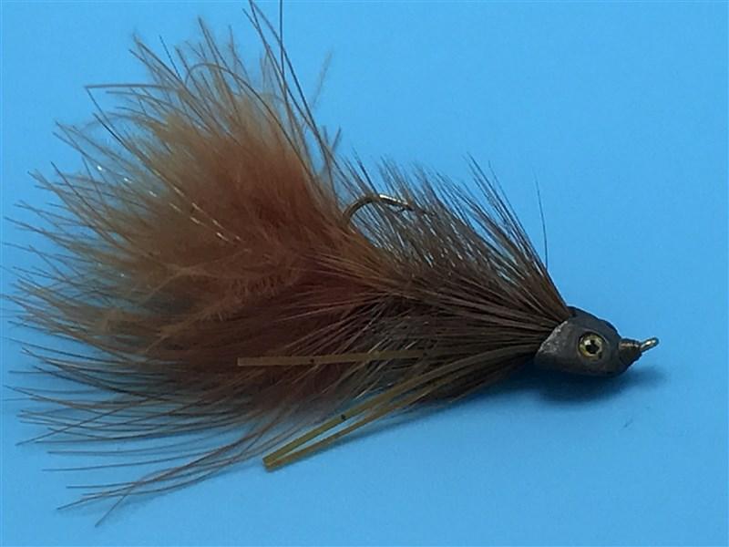 Fish-Skull Sculpin Bugger Brown - The Trout Spot