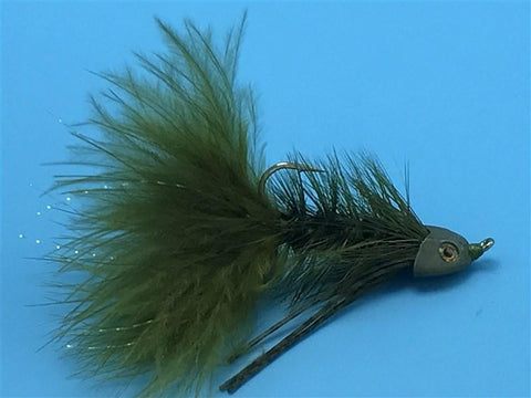 Fish-Skull Sculpin Bugger Olive - The Trout Spot