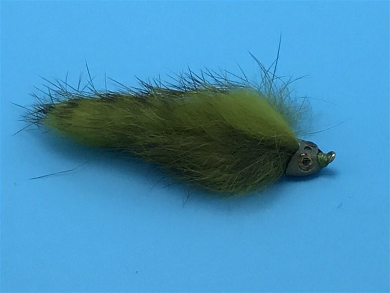 Fish-Skull Sculpin Bunny Olive - The Trout Spot