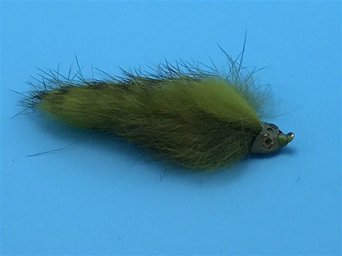 Fish-Skull Sculpin Bunny Olive - The Trout Spot