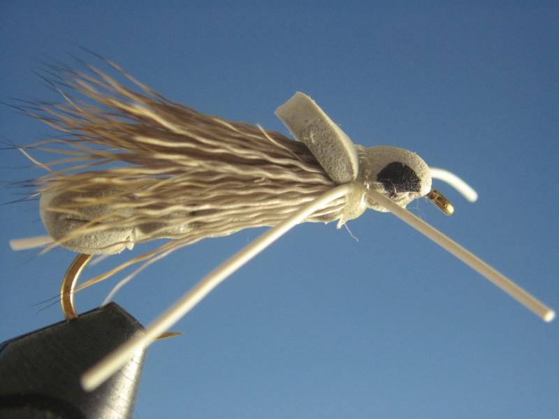 Foam Hopper Gray Body - The Trout Spot