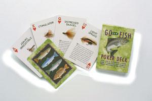 Go Fly Fish Poker Deck Playing Cards - The Trout Spot