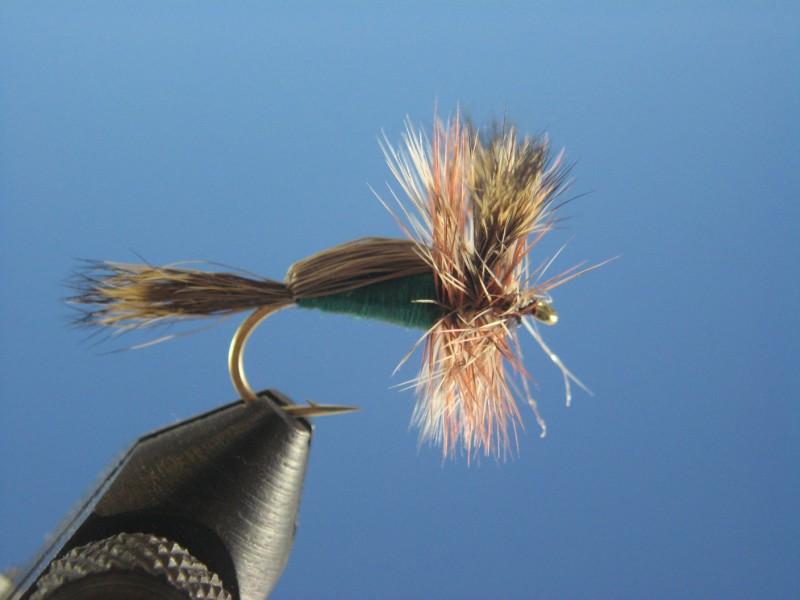 Green Humpy - The Trout Spot