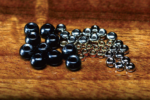 Hareline Countersunk Tungsten Beads - The Trout Spot