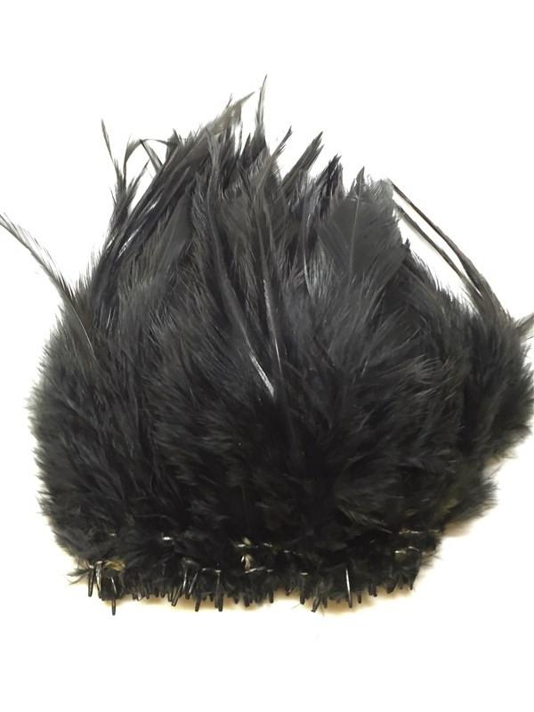 Hareline Dyed White Strung Saddle Hackle - The Trout Spot