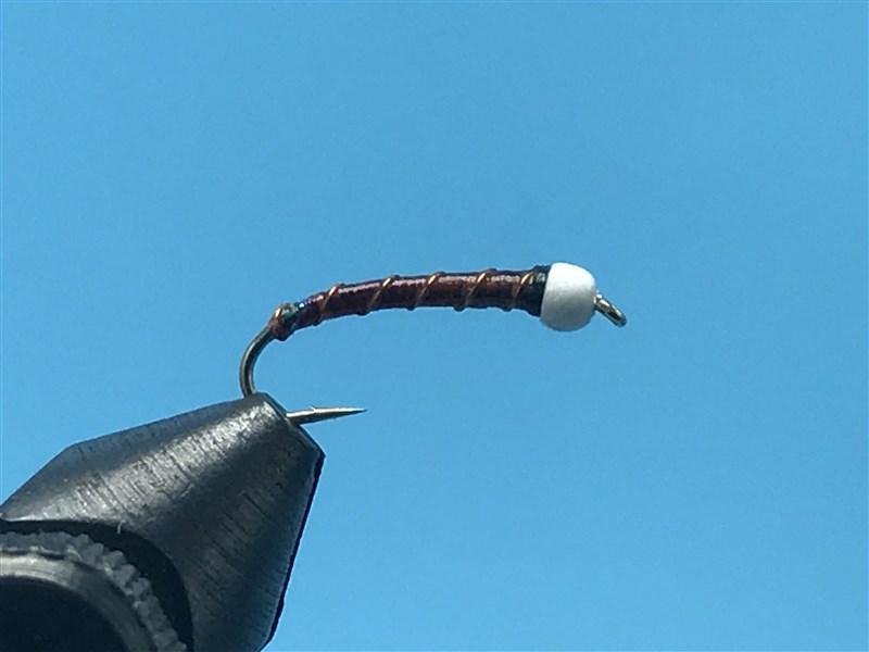 Ice Cream Cone Red Trout Fly - The Trout Spot