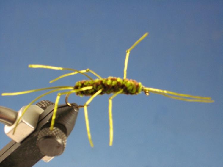 Jimmy Legs Olive and Brown - The Trout Spot